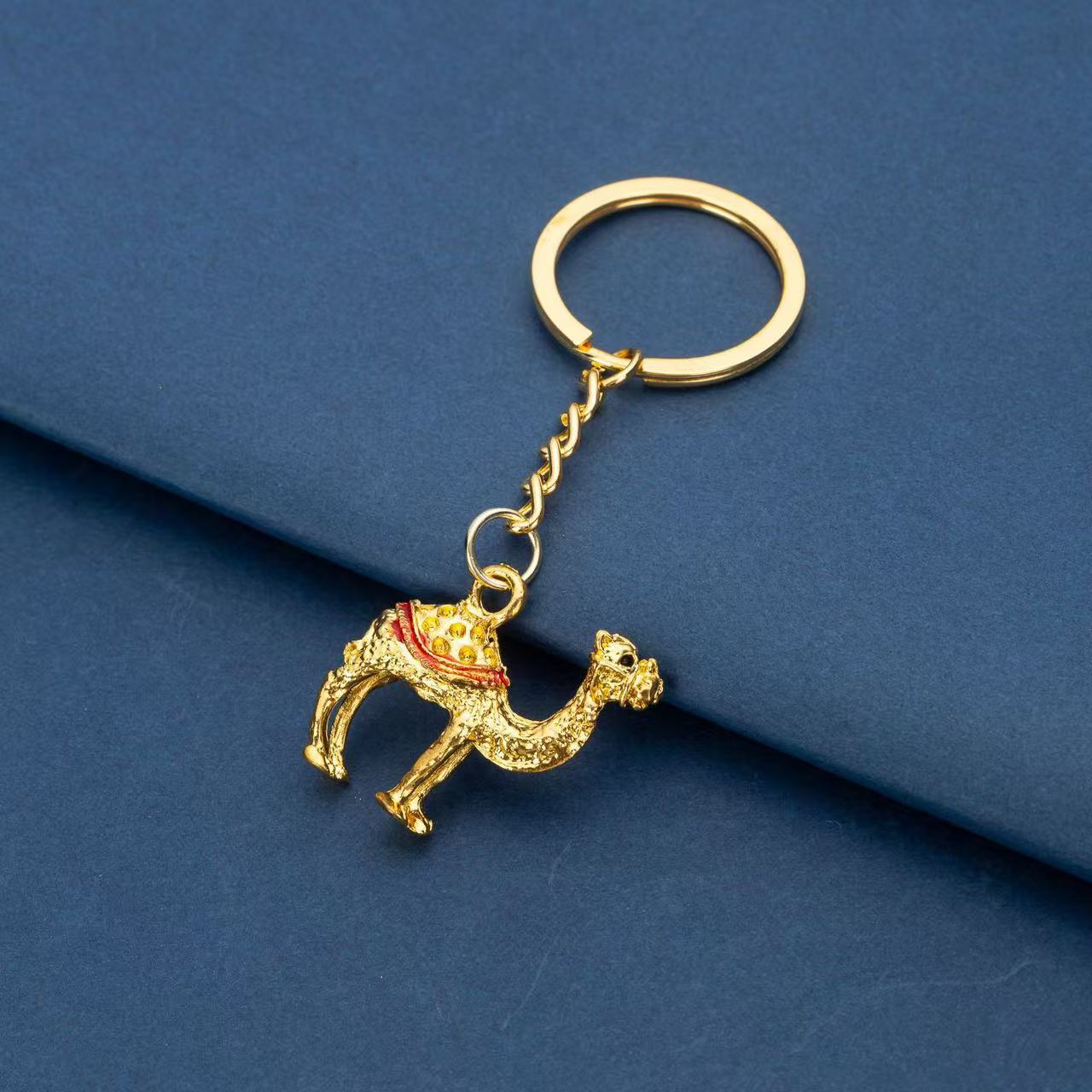 Car Accessories In Dubai - New Metal 3D Camel Keychain Dubai