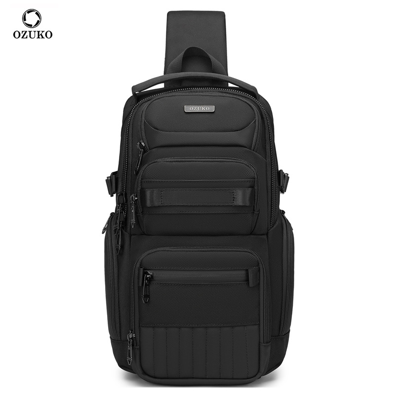 Car Accessories Gifts For Men - OZUKONew Business Commute Men's Crossbody Bag