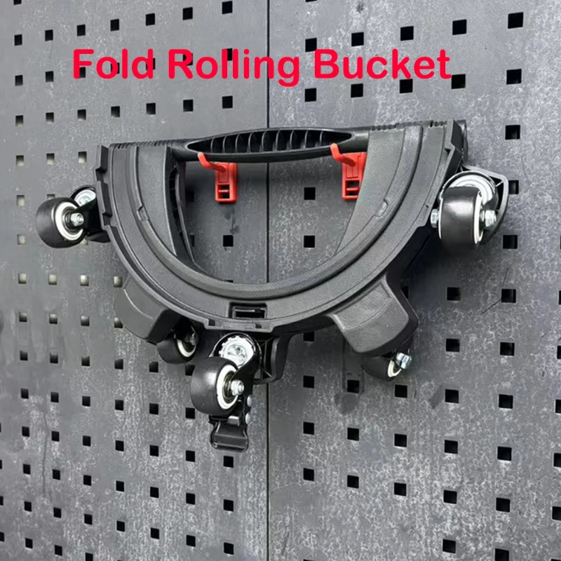Car Accessories Useful - Fold Rolling Bucket Dolly Easy To