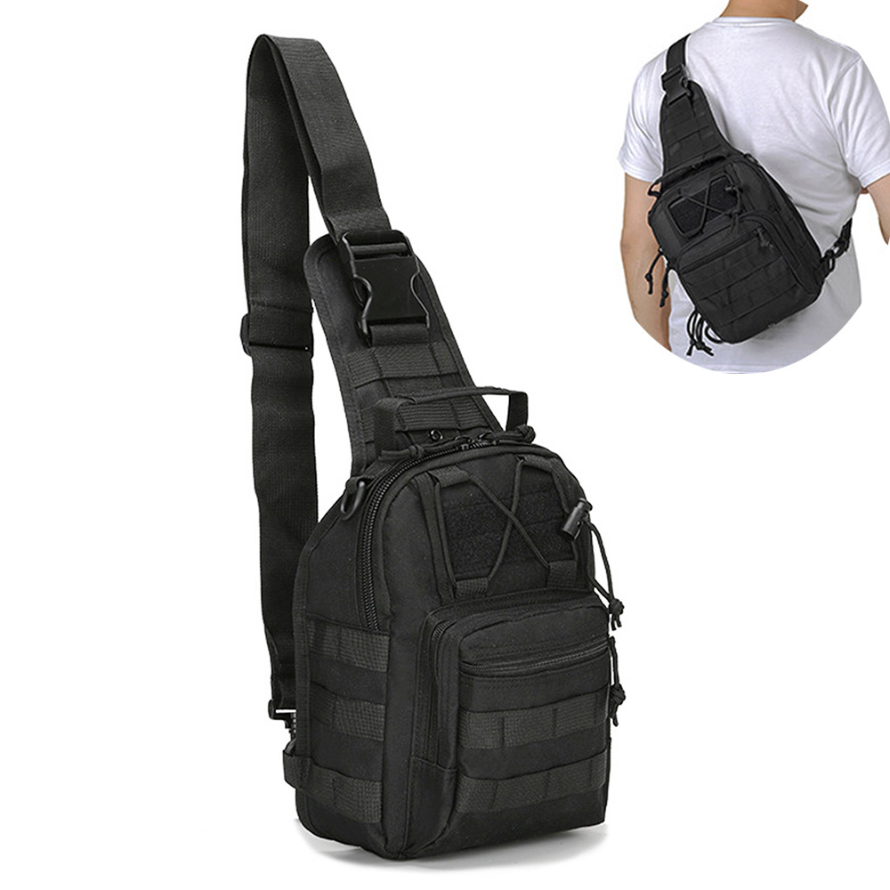 Car Accessories Gifts For Men - Men Crossbody Sling Backpack Shoulder Chest
