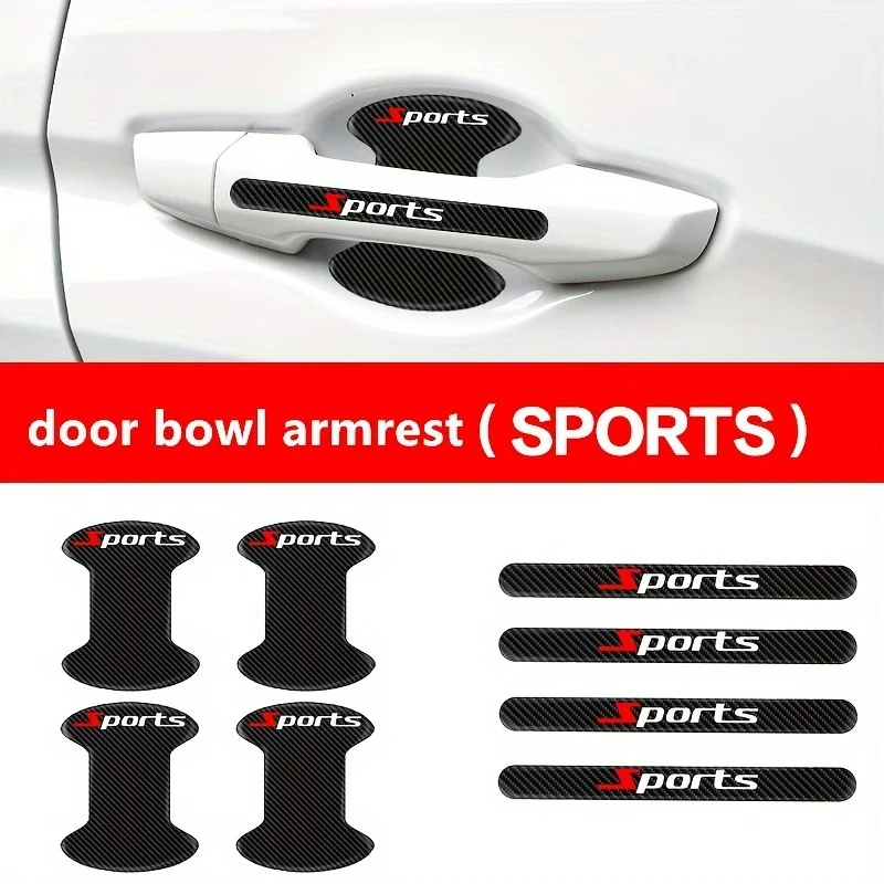 Car Door Handle Protector - 8Pcs/Set Car Door Handle Protectors, Universal