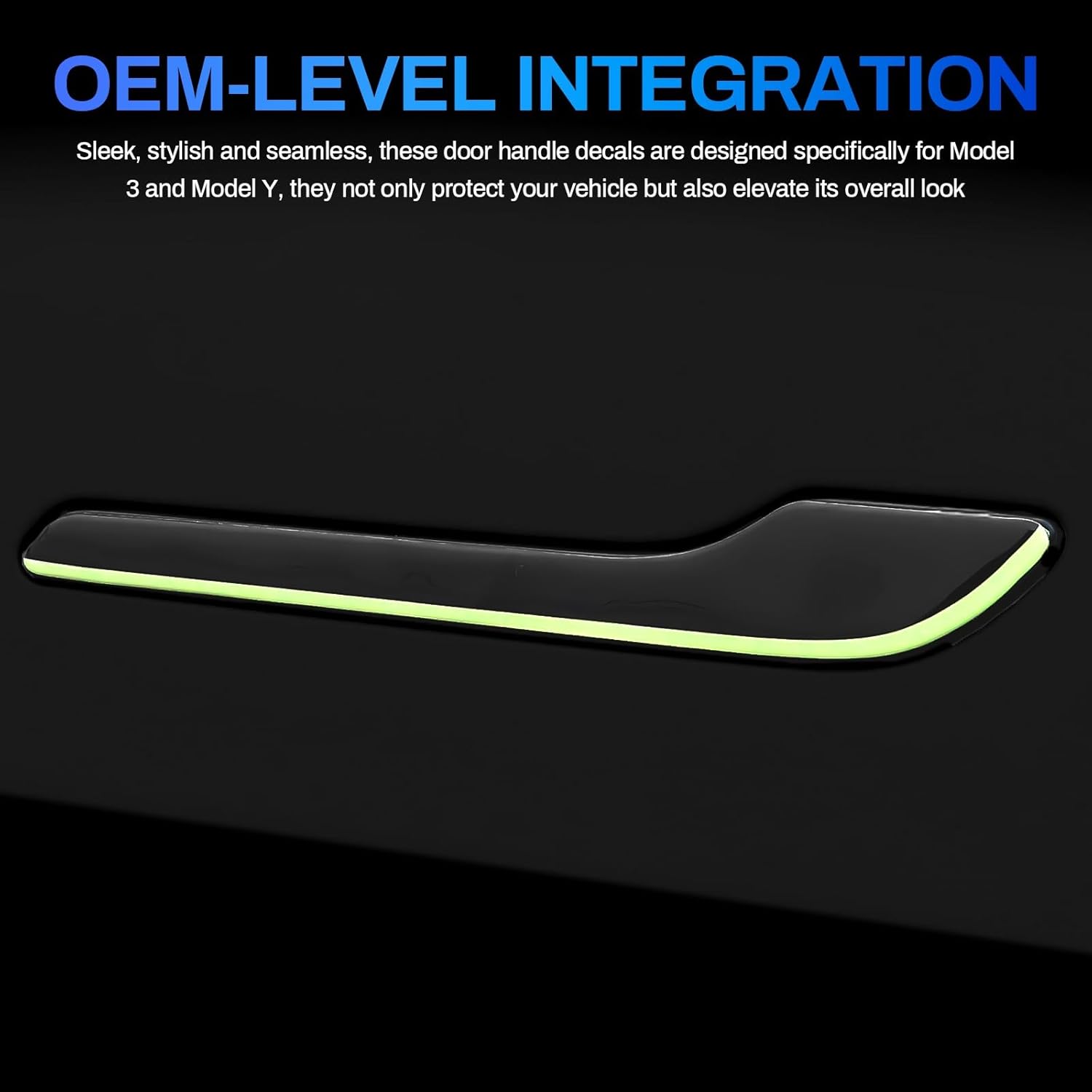 For Tesla Car Sticker Model 3  - Car Door Handle Protector review and price