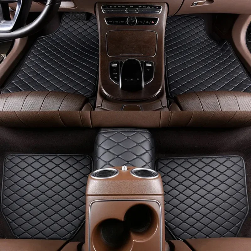 Car Floor Mats 5Pcs PU Leather - Car Floor Mat Rubber review and price