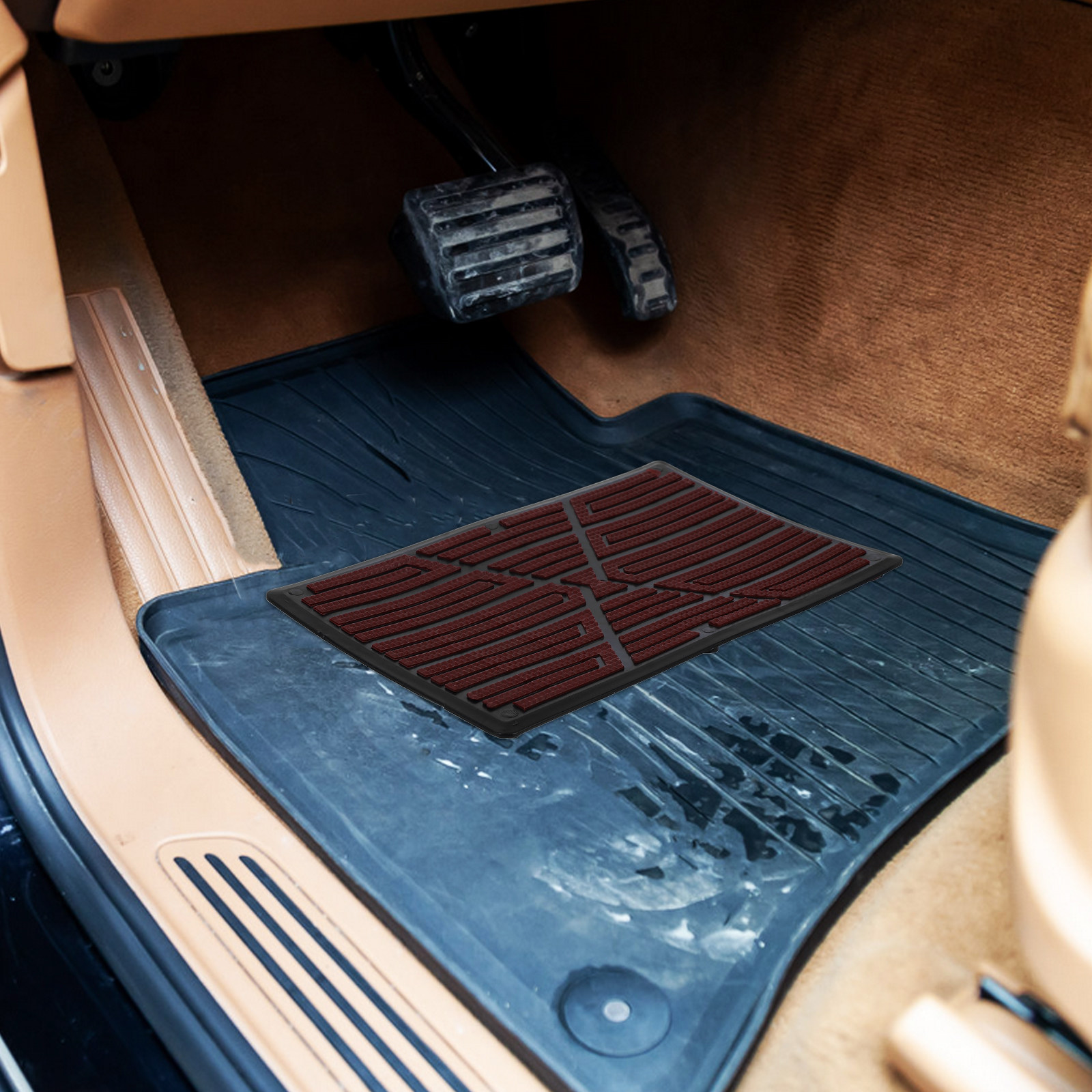1Set Car Pedal Mat Patch Non-S - Car Floor Mat Rubber review and price