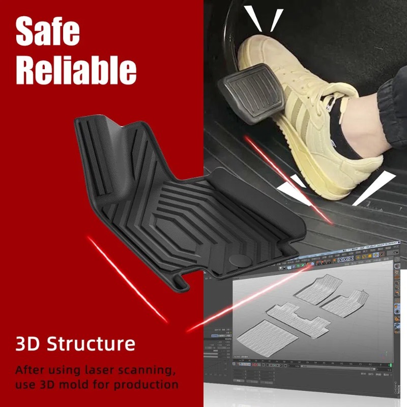 Trunk Mat for Aito M9 2024 Car - Car Floor Mat Rubber review and price