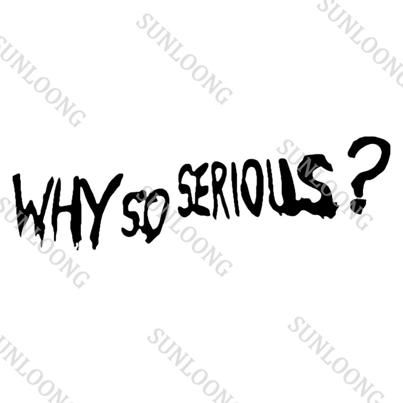 Personalized Why So Serious Ca - Car Accessories Joker review and price