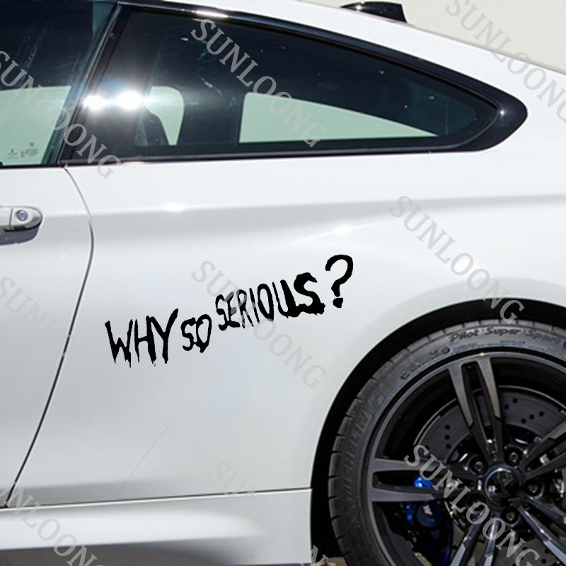 Personalized Why So Serious Ca - Car Accessories Joker review and price