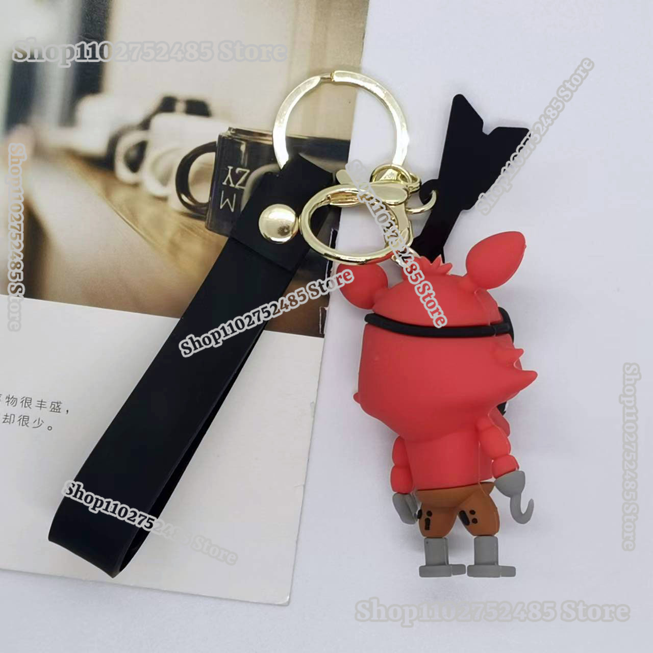 5pcs Cartoon Anime FNAF Figure - Car Accessories Gifts For Men review and price