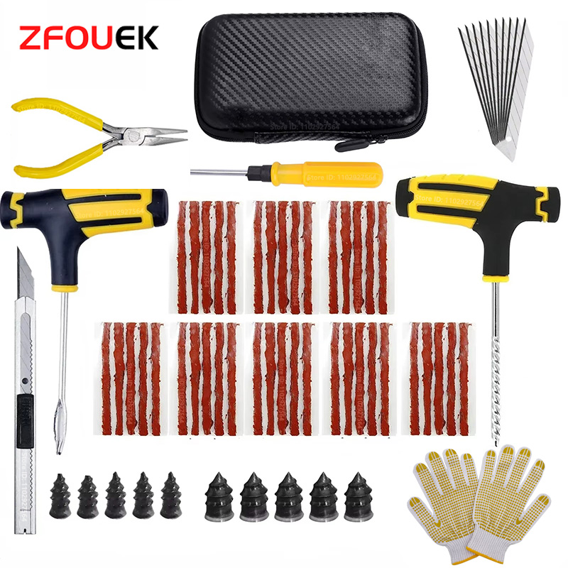 New Car Tire Repair Kit Punctu - Car Emergency Tool Kit review and price