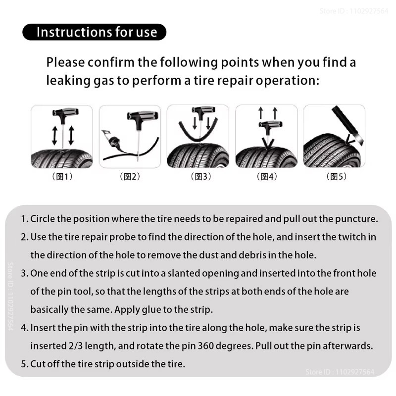 New Car Tire Repair Kit Punctu - Car Emergency Tool Kit review and price