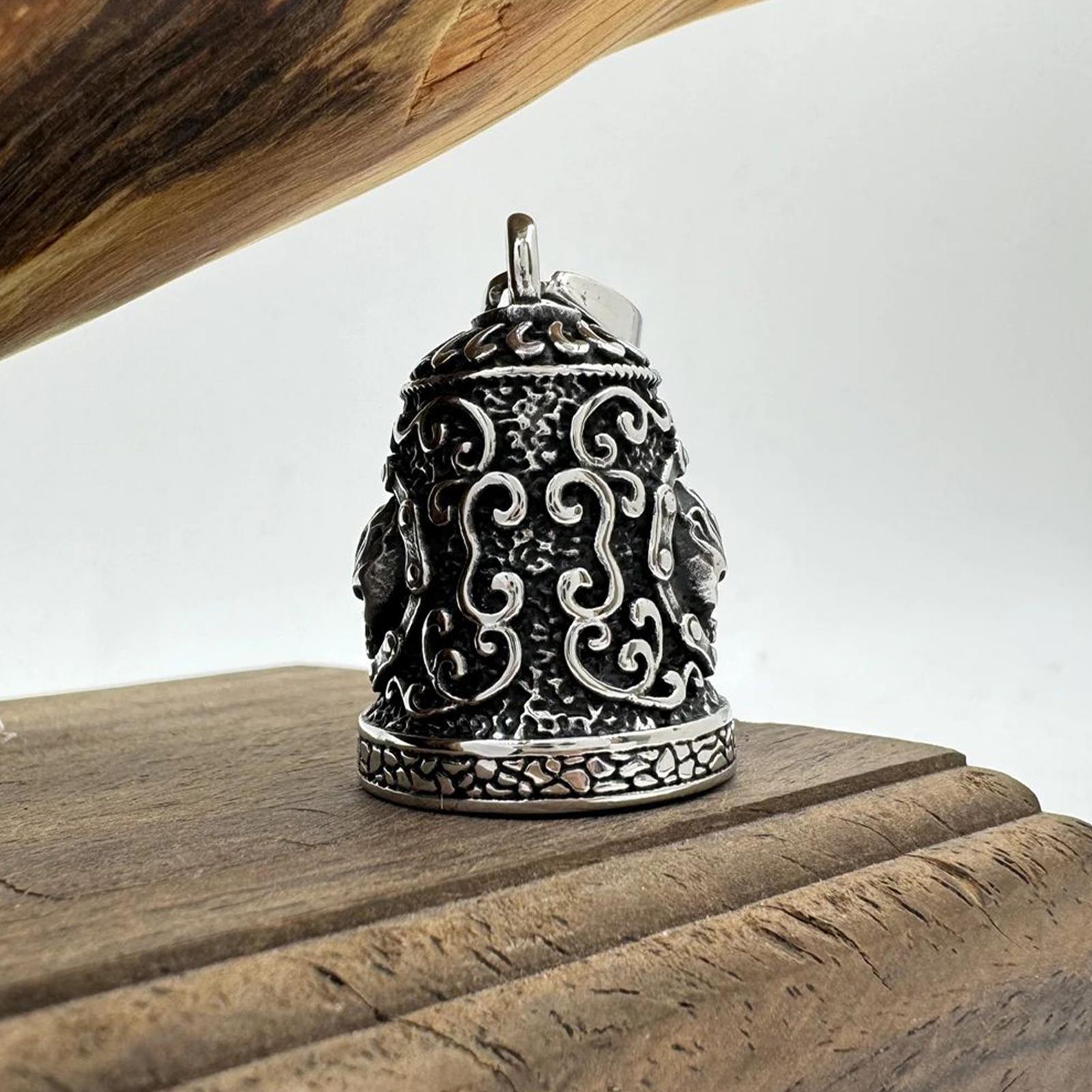 Skull Bell Charm Motorcycle Be - Car Accessories Gifts For Men review and price