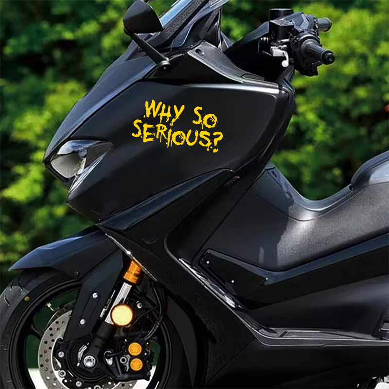 1PC Why So Serious Joker Water - Car Accessories Joker review and price