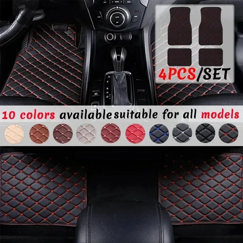 Car Floor Mats 4PCS Universal  - Car Floor Mat Rubber review and price