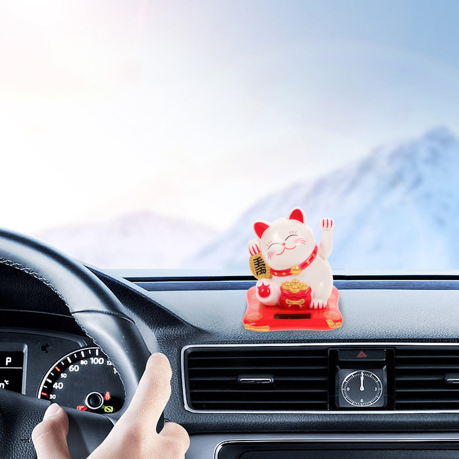 3Pcs Solar Powered Waving Cat  - Car Accessories Gift Ideas review and price