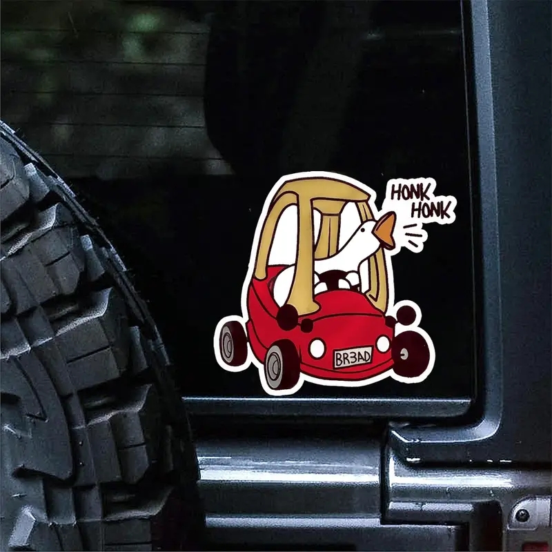 Funny Honk Goose Vinyl Sticker - Car Accessories Gift Ideas review and price
