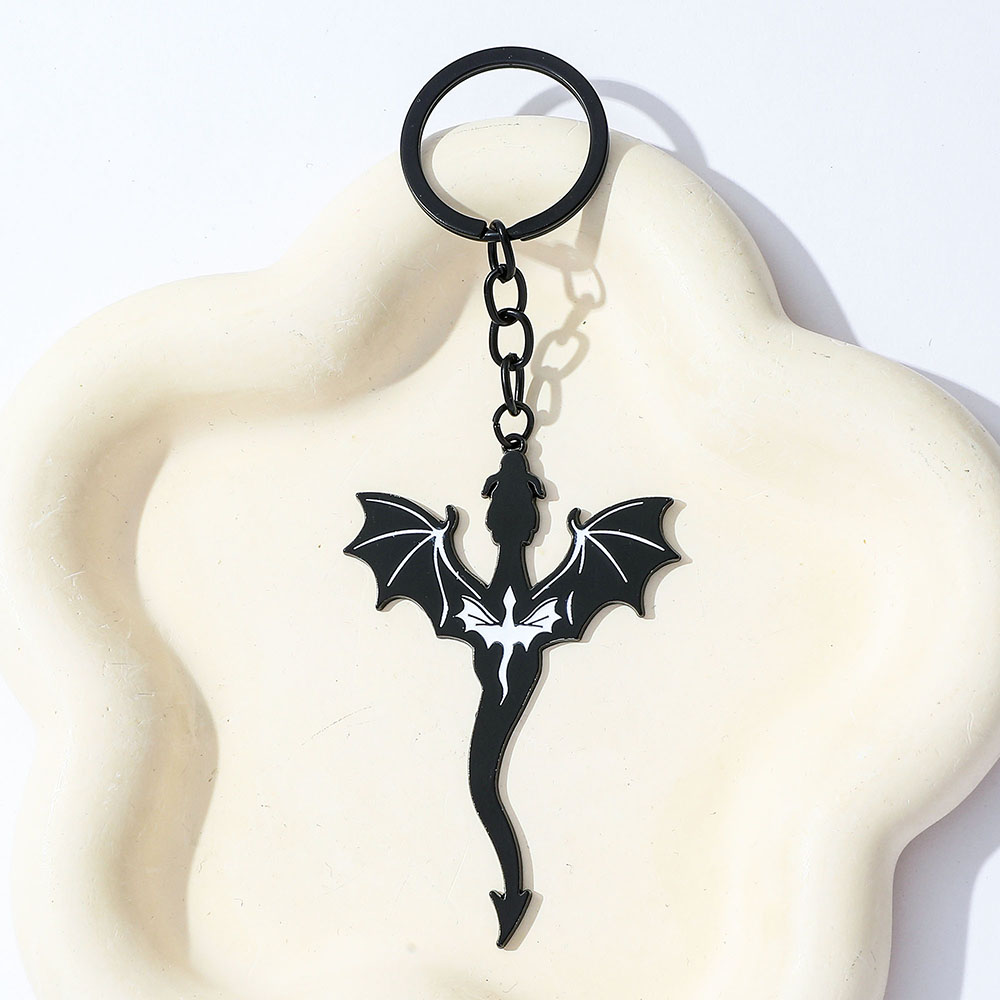 Fourth Wing Black Dragon Keych - Car Accessories Gifts For Men review and price