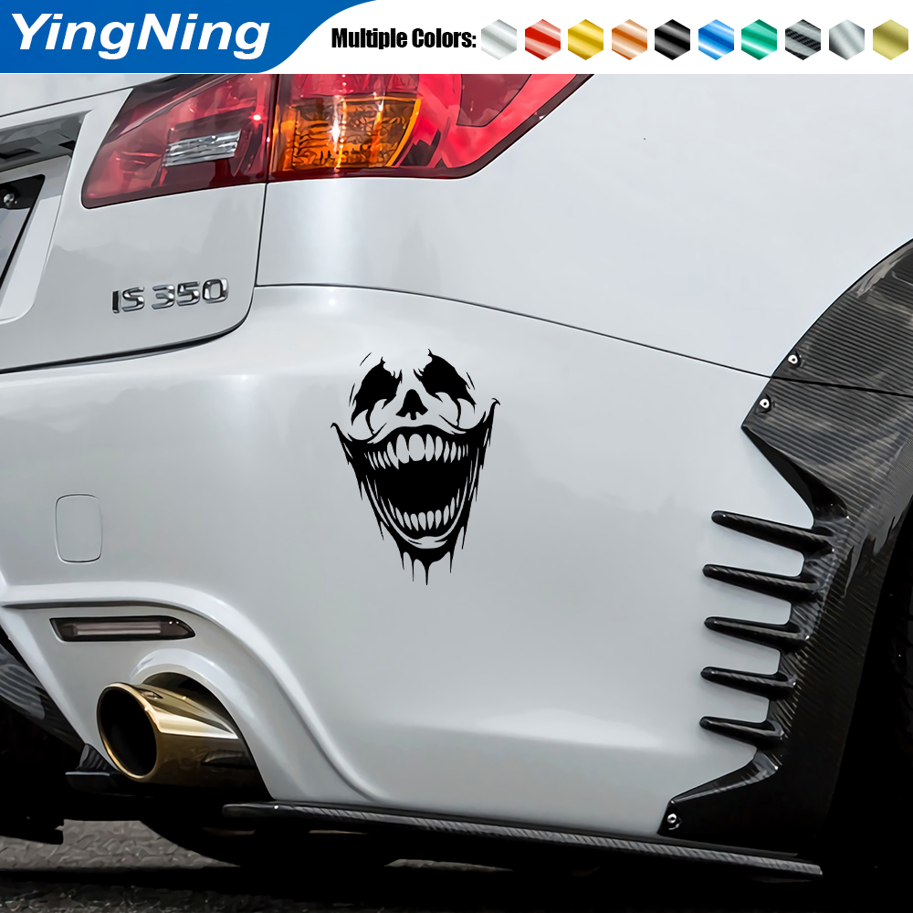 Scary Joker Smile Car Stickers - Car Accessories Joker review and price