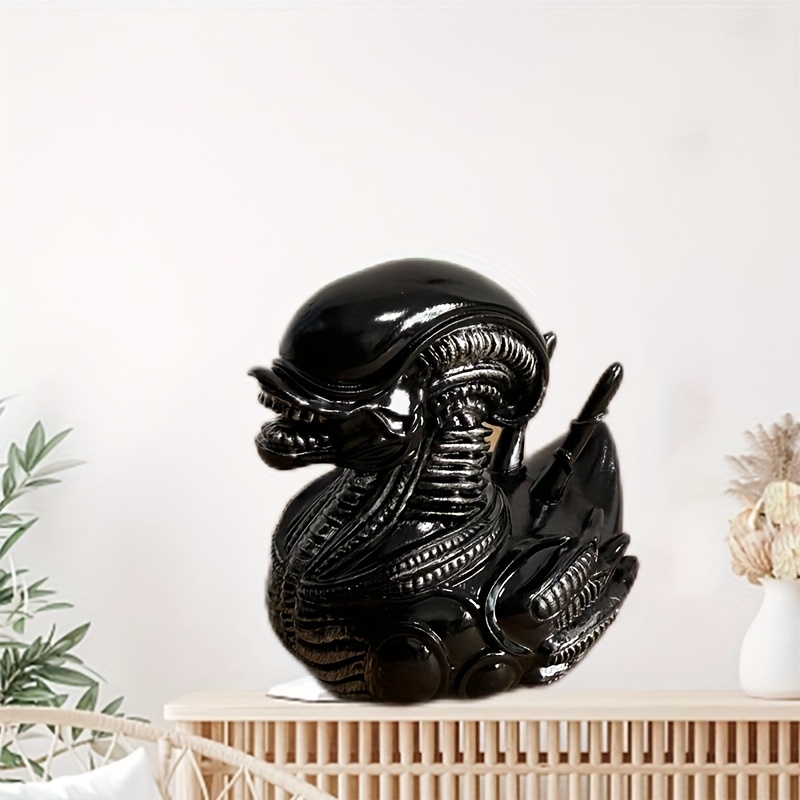 Alien Duck Resin Statue，Evil A - Car Accessories Gift Ideas review and price