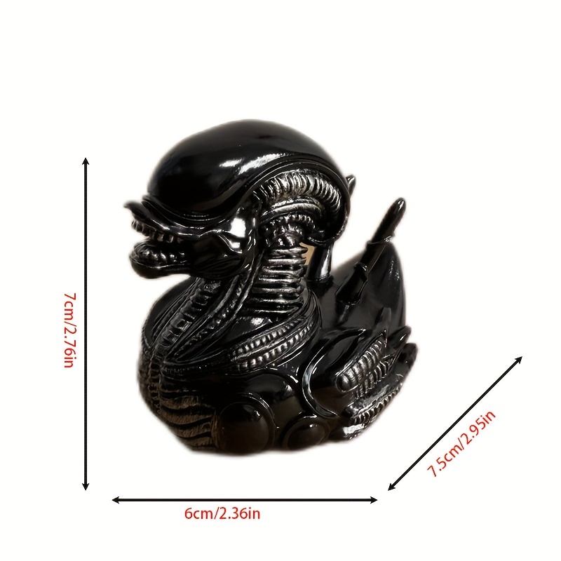 Alien Duck Resin Statue，Evil A - Car Accessories Gift Ideas review and price