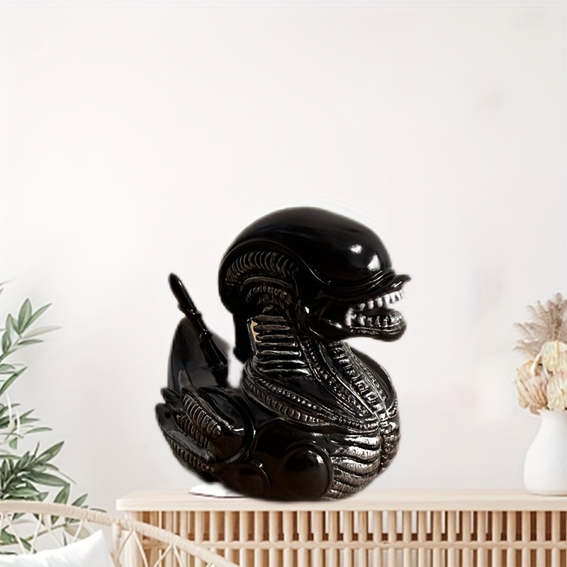 Alien Duck Resin Statue，Evil A - Car Accessories Gift Ideas review and price