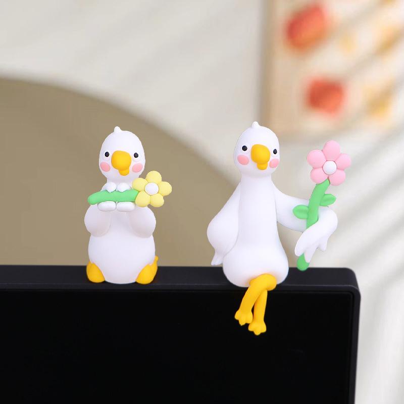 Cute 3D Duck Figurine Mini Res - Car Accessories Gift Ideas review and price