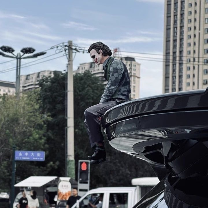 New Joker Heath Ledger Action  - Car Accessories Joker review and price