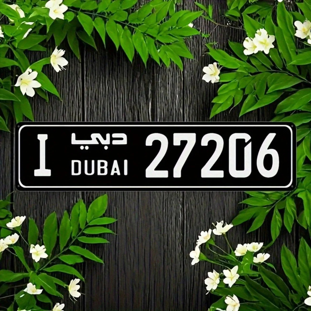 Engraved Aluminum Dubai‑Themed - Car Accessories In Dubai review and price