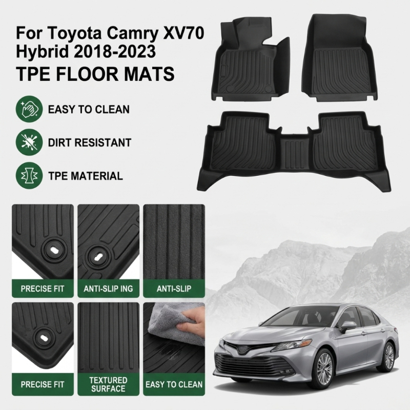 TPE Car Floor Mats For Toyota  - Car Floor Mat Rubber review and price