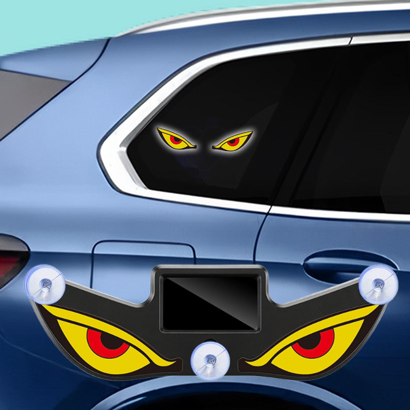 Solar LED Eye Shape Light Wate - Car Accessories Unique review and price