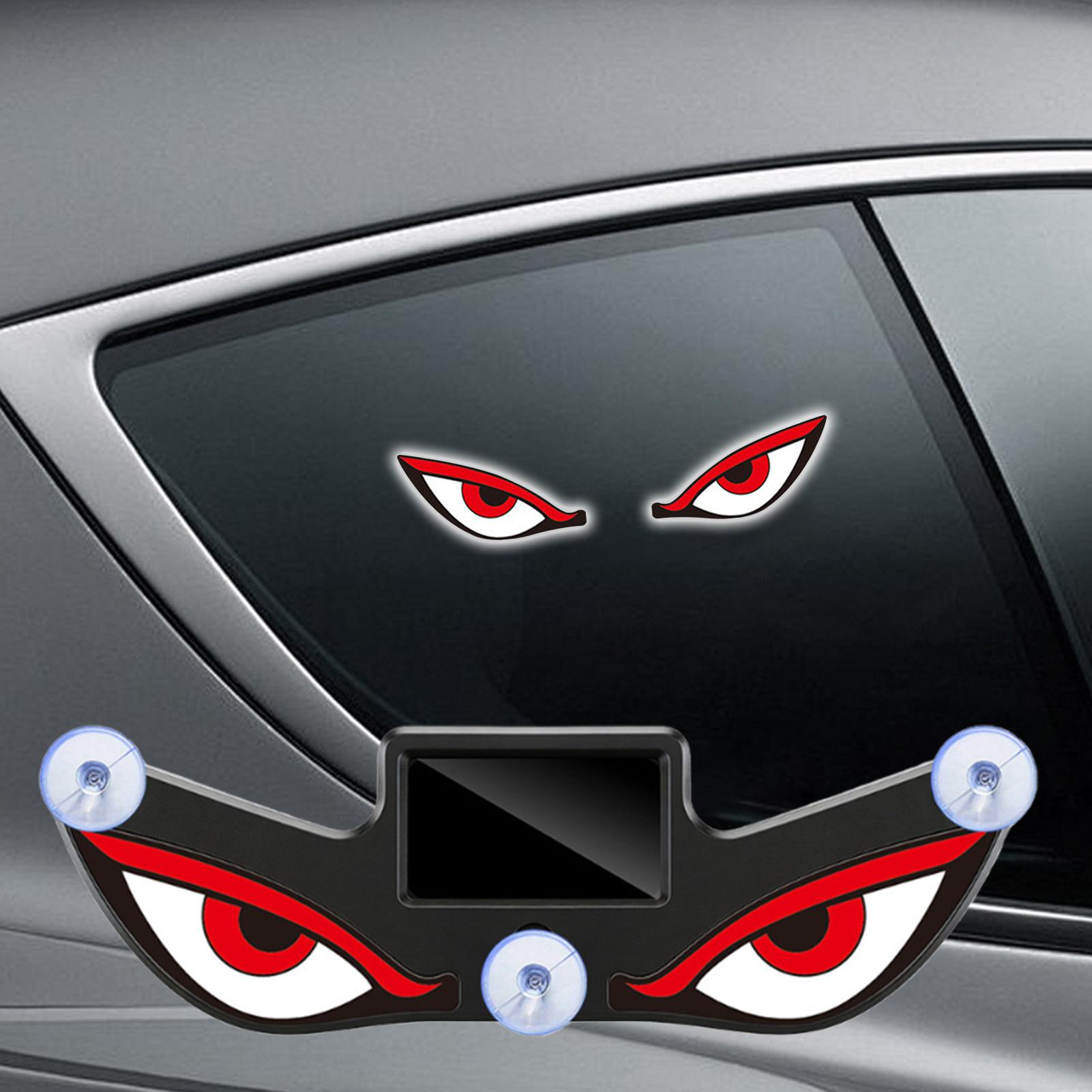 Solar LED Eye Shape Light Wate - Car Accessories Unique review and price