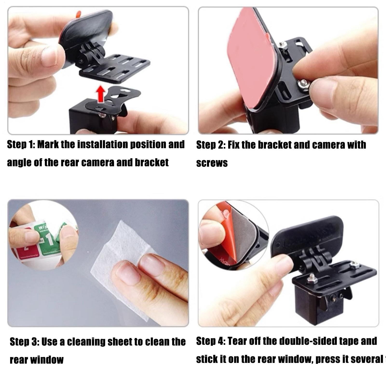 Rear Dash Cam Window Mount Sta - Car Accessories Useful review and price