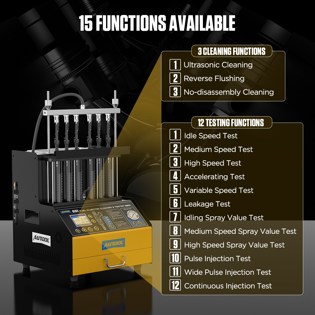 GDI EFI FEI 6-Cylinder 110V-23 - Fuel Injector Cleaner review and price