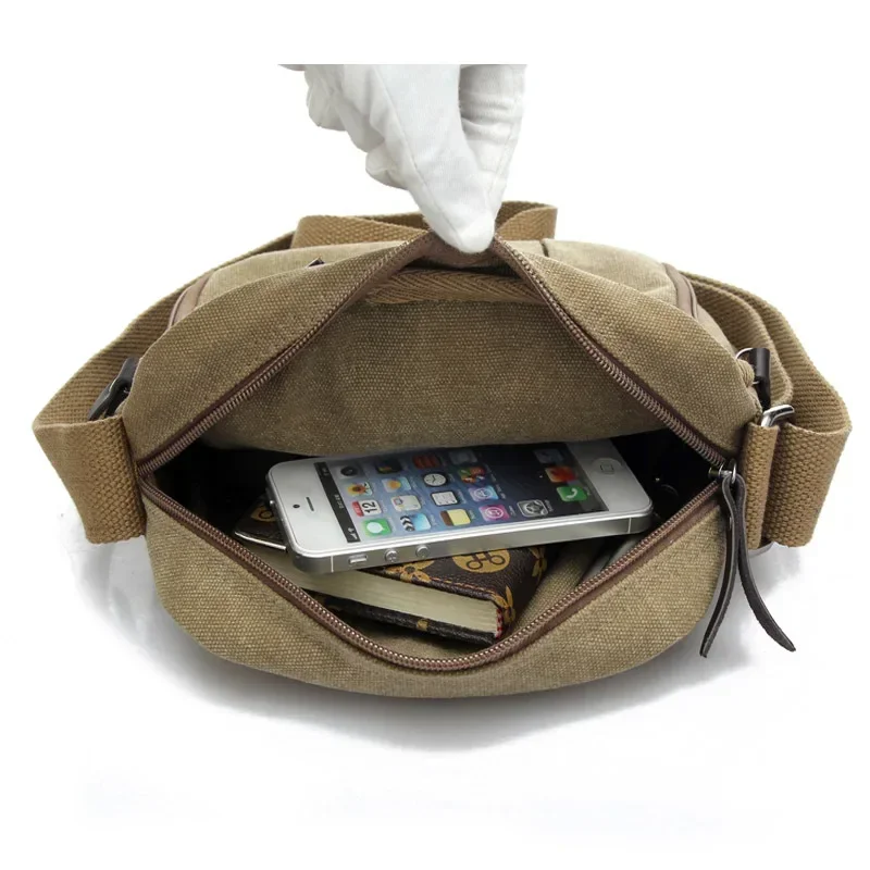 New Men's bags Canvas bag fash - Car Accessories Gifts For Men review and price