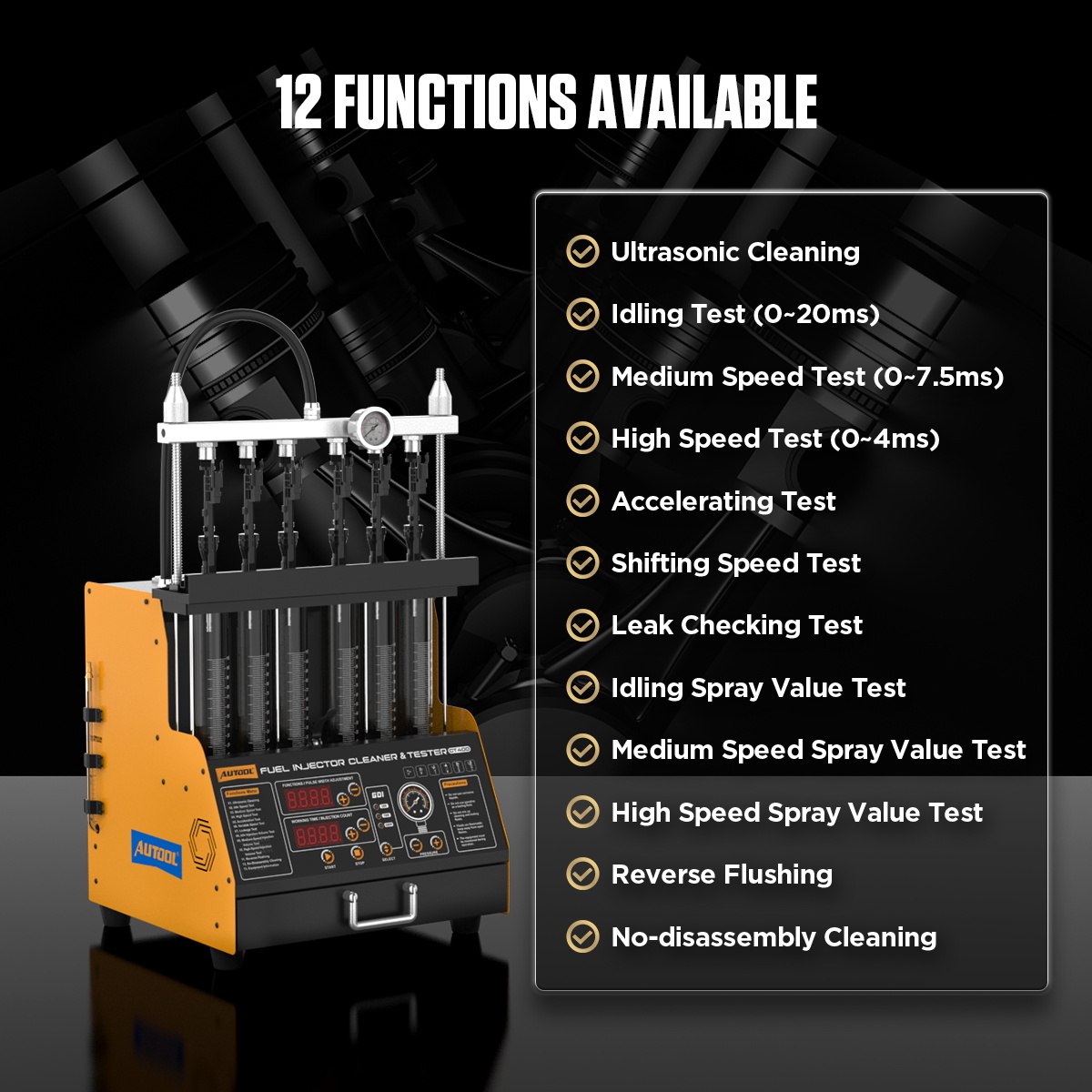 AUTOOL CT400 Car GDI EFI FEI F - Fuel Injector Cleaner review and price