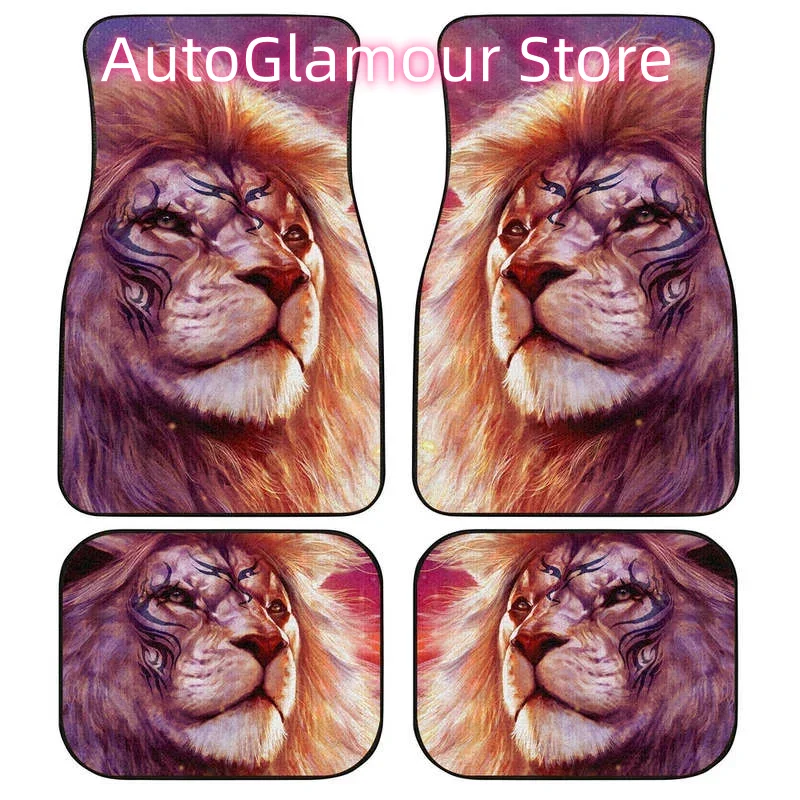 Warrior Lion Car Floor Mats Cu - Car Accessories Gift Ideas review and price