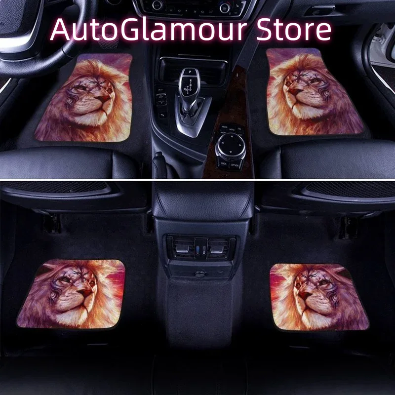 Warrior Lion Car Floor Mats Cu - Car Accessories Gift Ideas review and price
