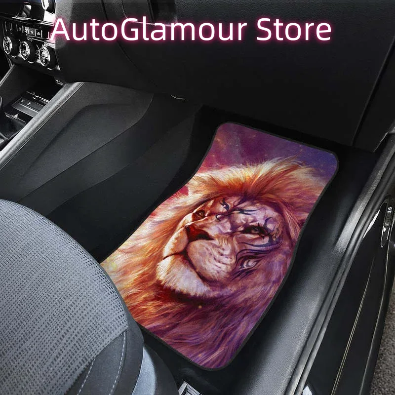Warrior Lion Car Floor Mats Cu - Car Accessories Gift Ideas review and price