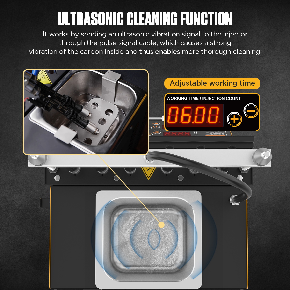 AUTOOL CT400 GDI EFI FEI Piezo - Fuel Injector Cleaner review and price